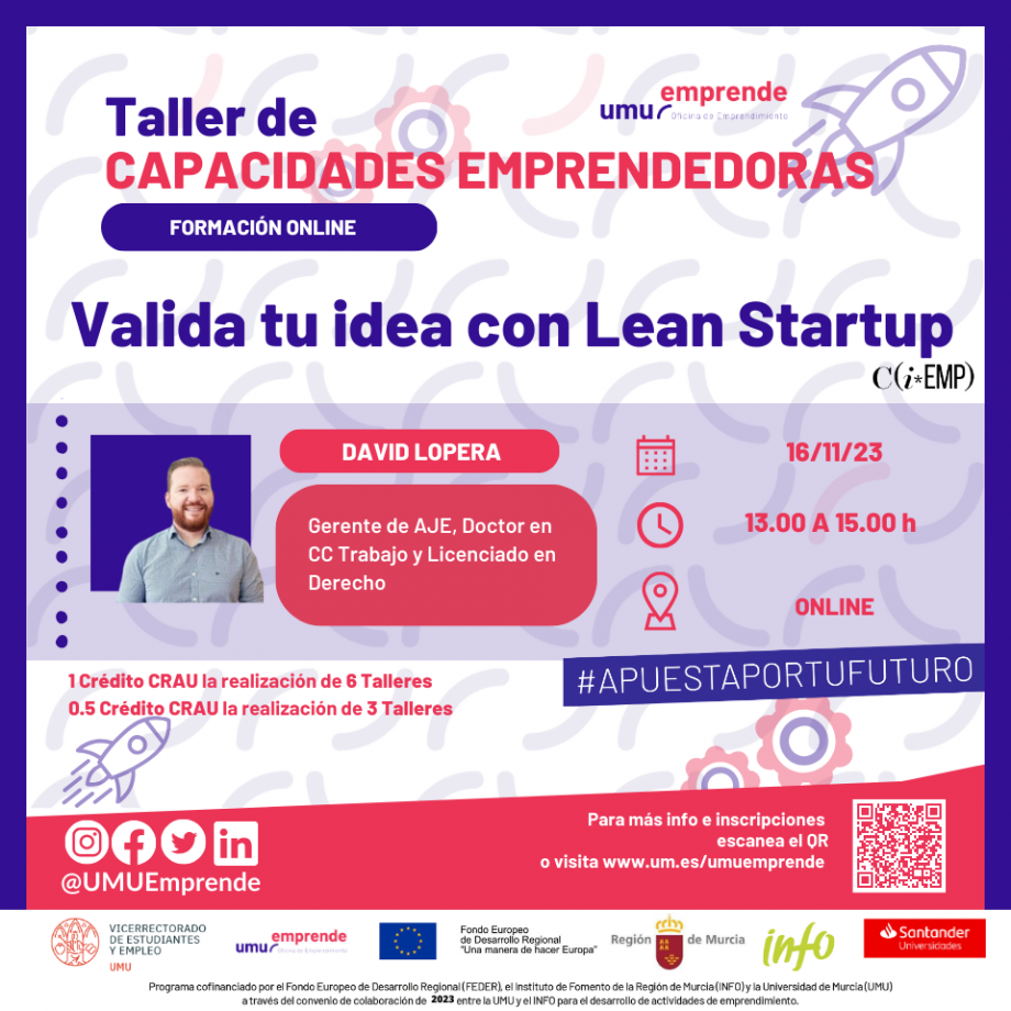 Taller De Capacidades Emprendedoras Lean Startup La Mejor Manera De